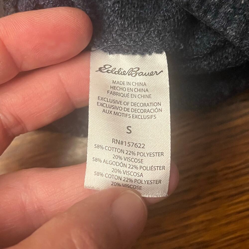 Eddie Bauer LOUNGE Men's S Small Dark Gray Jogger Sweatpants - Picture 5 of 9